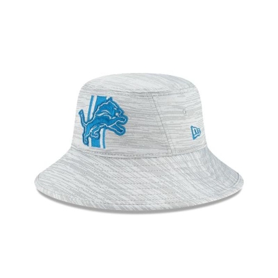 Sapca New Era Detroit Lions NFL Official NFL Training Stretch Bucket Hat - Albastri